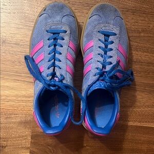 adidas Girls  Sneakers - Blue and Pink- platform.